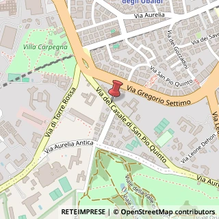 Mappa Via del Casale di San Pio V, 37, 00165 Roma, Roma (Lazio)