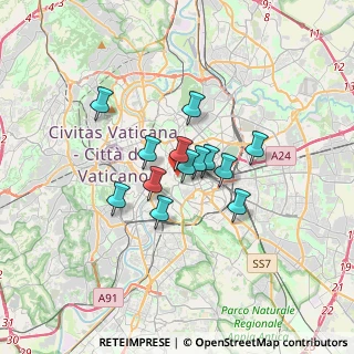 Mappa Largo della Polveriera, 00184 Roma RM, Italia (2.38385)
