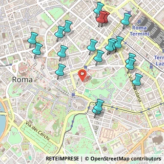 Mappa Via Eudossiana, 00184 Roma RM, Italia (0.6245)