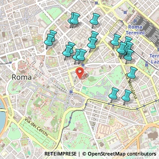 Mappa Via Eudossiana, 00184 Roma RM, Italia (0.583)