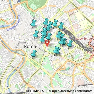 Mappa Largo della Polveriera, 00184 Roma RM, Italia (0.6995)