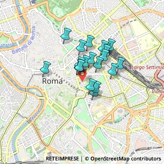 Mappa Via Eudossiana, 00184 Roma RM, Italia (0.667)