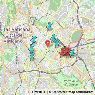 Mappa Via Eudossiana, 00184 Roma RM, Italia (1.62182)