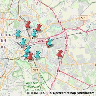 Mappa Togliatti, 00171 Roma RM, Italia (3.96636)