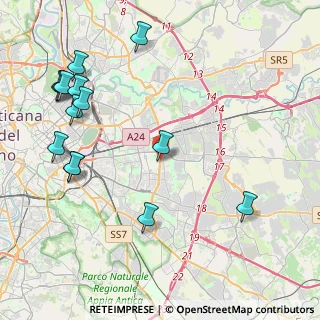 Mappa Togliatti, 00171 Roma RM, Italia (5.47714)