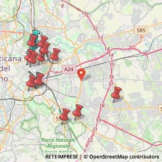 Mappa Togliatti, 00171 Roma RM, Italia (5.54)