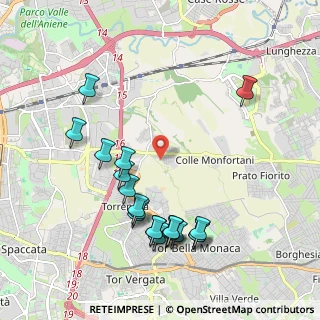 Mappa Via Airola, 00132 Roma RM, Italia (2.311)