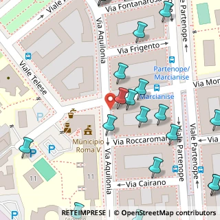 Mappa Via Marcianise, 00177 Roma RM, Italia (0.099)