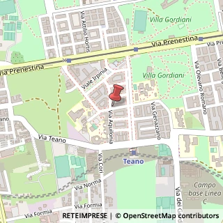 Mappa Via Marcianise,  6, 00177 Roma, Roma (Lazio)