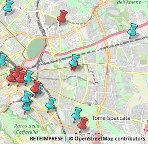 Mappa Via Altavilla Irpina, 00177 Roma RM, Italia (3.205)
