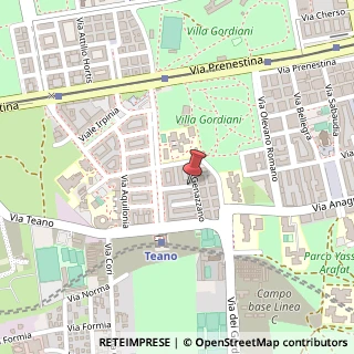 Mappa Via Altavilla Irpina, 33-35, 00177 Roma, Roma (Lazio)