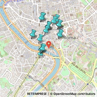 Mappa Piazza Fatebenefratelli, 00186 Roma RM, Italia (0.412)