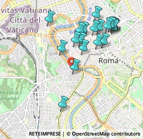 Mappa Via del Cipresso, 00153 Roma RM, Italia (1.0945)
