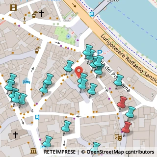 Mappa Via del Cipresso, 00153 Roma RM, Italia (0.06087)