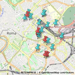 Mappa Via Merulana, 00184 Roma RM, Italia (0.9135)