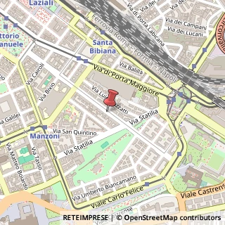 Mappa Via di Santa Croce in Gerusalemme,  88, 00185 Roma, Roma (Lazio)
