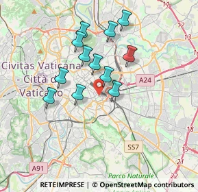 Mappa Via di S. Croce in Gerusalemme, 00181 Roma RM, Italia (3.21917)