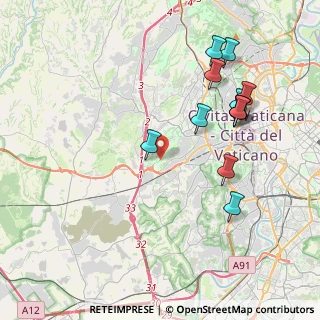 Mappa Via di Acquafredda, 00165 Roma RM, Italia (4.4525)