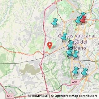 Mappa Via di Acquafredda, 00165 Roma RM, Italia (5.34545)