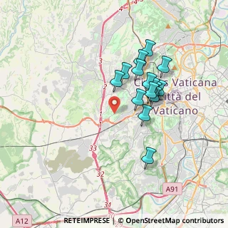 Mappa Via di Acquafredda, 00165 Roma RM, Italia (3.182)