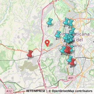 Mappa Via di Acquafredda, 00165 Roma RM, Italia (4.40778)