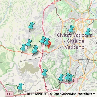 Mappa Via di Acquafredda, 00165 Roma RM, Italia (5.13071)