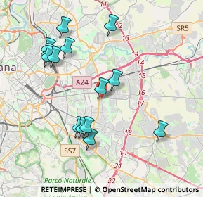 Mappa Via Castellaneta, 00171 Roma RM, Italia (4.20214)