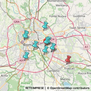 Mappa 00171 Roma RM, Italia (5.66727)