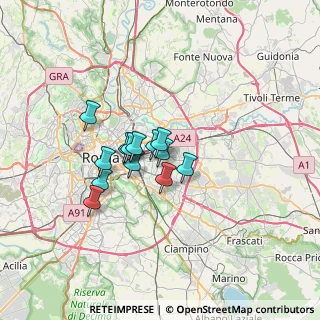 Mappa 00171 Roma RM, Italia (4.68769)