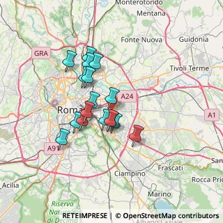 Mappa 00171 Roma RM, Italia (5.75706)