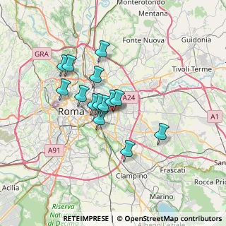 Mappa 00171 Roma RM, Italia (5.60429)