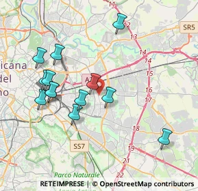 Mappa 00171 Roma RM, Italia (4.07077)