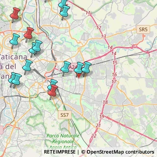 Mappa 00171 Roma RM, Italia (5.88938)