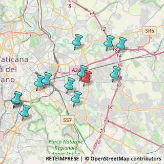 Mappa 00171 Roma RM, Italia (4.31077)