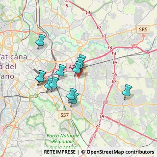 Mappa 00171 Roma RM, Italia (3.31667)