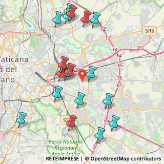 Mappa 00171 Roma RM, Italia (4.86167)