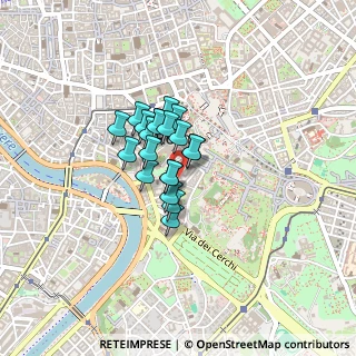 Mappa Via dei Fienili, 00186 Roma RM, Italia (0.2555)