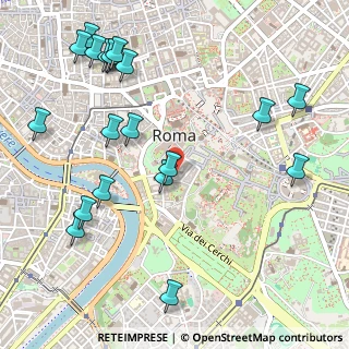 Mappa Via dei Fienili, 00186 Roma RM, Italia (0.699)