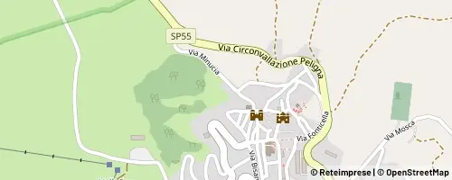 Mappa Pescocostanzo