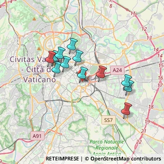 Mappa Via Carlo Emanuele I, 00185 Roma RM, Italia (3.34333)