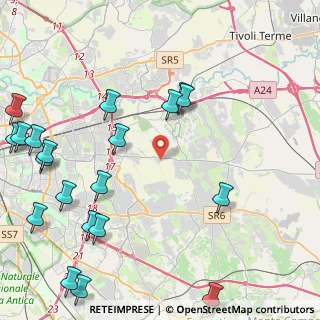 Mappa Via Pecoreccia di Torre Angela, 00132 Roma RM, Italia (6.259)