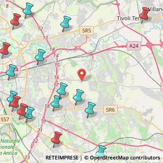 Mappa Via Pecoreccia di Torre Angela, 00132 Roma RM, Italia (7.14)
