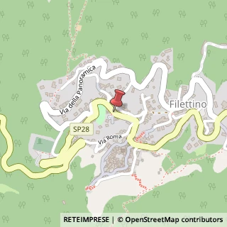 Mappa Via Enrico Fermi, 4, 03010 Filettino, Frosinone (Lazio)