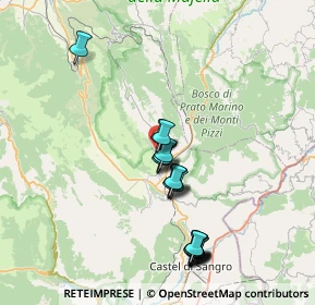 Mappa Via delle Collicelle, 67033 Pescocostanzo AQ, Italia (7.6675)