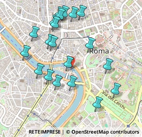 Mappa Via di Ponte Quattro capi, 00186 Roma RM, Italia (0.5475)