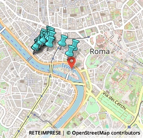 Mappa Via di Ponte Quattro capi, 00186 Roma RM, Italia (0.485)