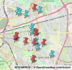 Mappa Via Pirotta Pietro Romualdo, 00171 Roma RM, Italia (2.0045)