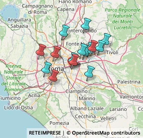 Mappa Via Pirotta Pietro Romualdo, 00171 Roma RM, Italia (10.23933)