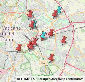 Mappa Via Maddaloni, 00177 Roma RM, Italia (3.50846)