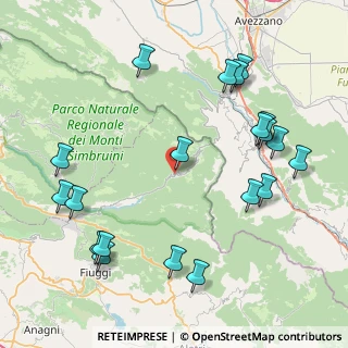 Mappa SP 28, 03010 Filettino FR (10.5085)